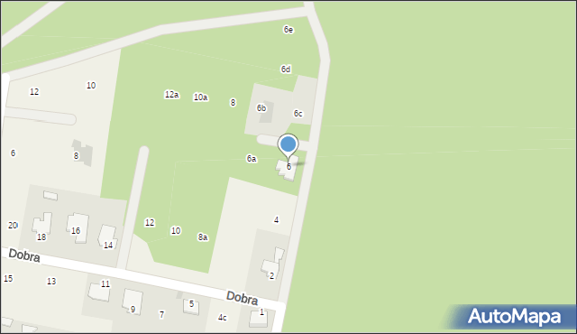 Cierpice, Dobra, 6, mapa Cierpice