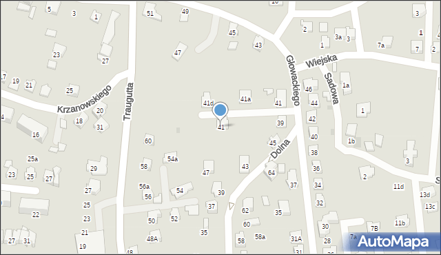 Czechowice-Dziedzice, Dolna, 41, mapa Czechowic-Dziedzic