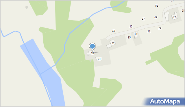 Czechówka, Dobczycka, 39, mapa Czechówka