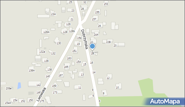 Częstochowa, Dobrzyńska, 18, mapa Częstochowy