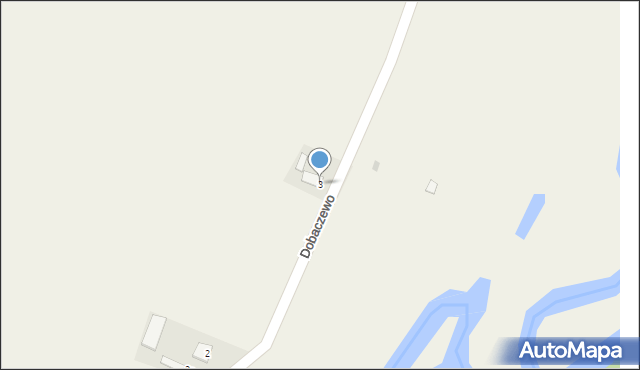 Dobaczewo, Dobaczewo, 3, mapa Dobaczewo
