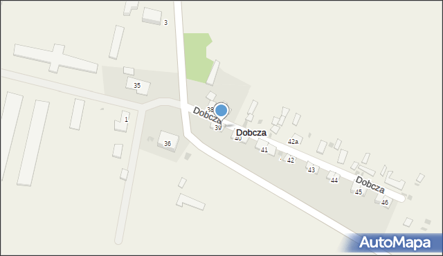 Dobcza, Dobcza, 39/2, mapa Dobcza