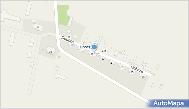 Dobcza, Dobcza, 41/2, mapa Dobcza