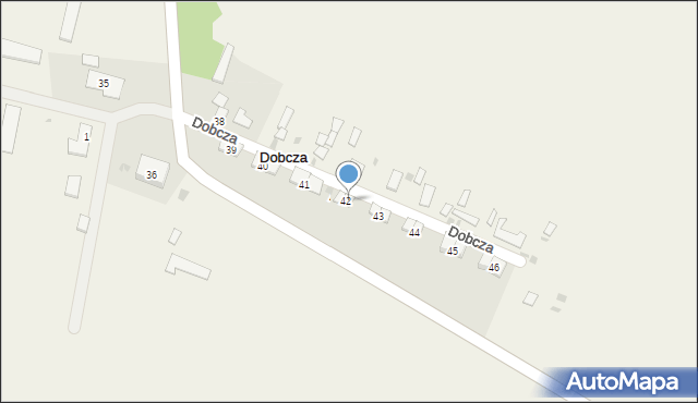 Dobcza, Dobcza, 42/2, mapa Dobcza