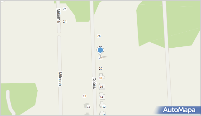 Dobczyn, Dobra, 22, mapa Dobczyn