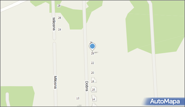 Dobczyn, Dobra, 24, mapa Dobczyn
