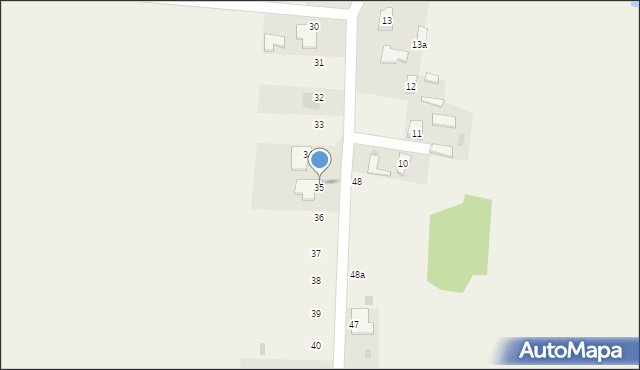 Dobiecin-Kolonia, Dobiecin-Kolonia, 35, mapa Dobiecin-Kolonia