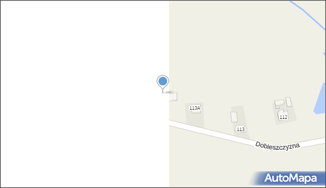 Dobieszczyzna, Dobieszczyzna, 113b, mapa Dobieszczyzna