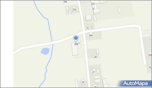 Dobieszczyzna, Dobieszczyzna, 26a, mapa Dobieszczyzna