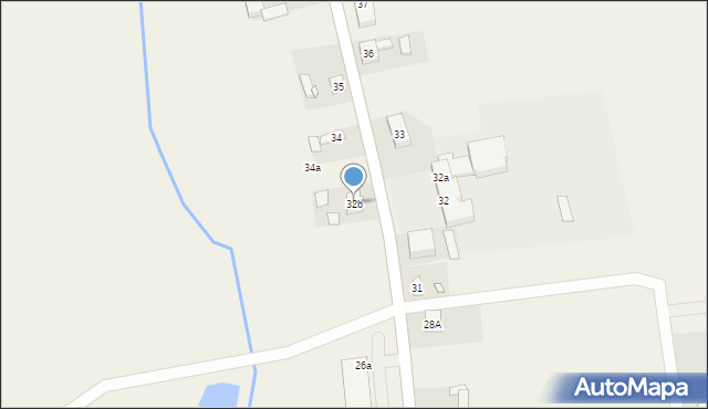 Dobieszczyzna, Dobieszczyzna, 32b, mapa Dobieszczyzna