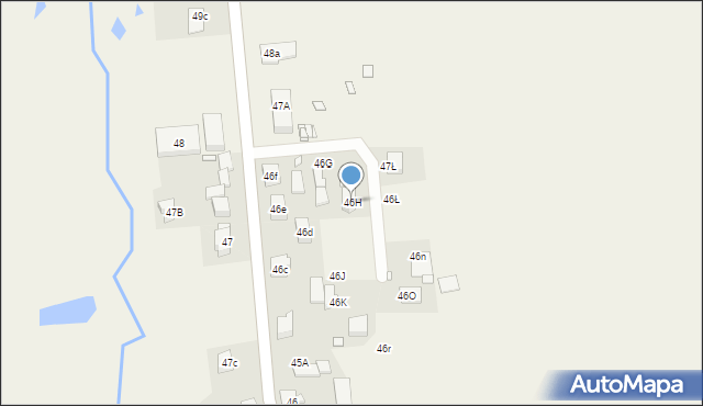 Dobieszczyzna, Dobieszczyzna, 46H, mapa Dobieszczyzna