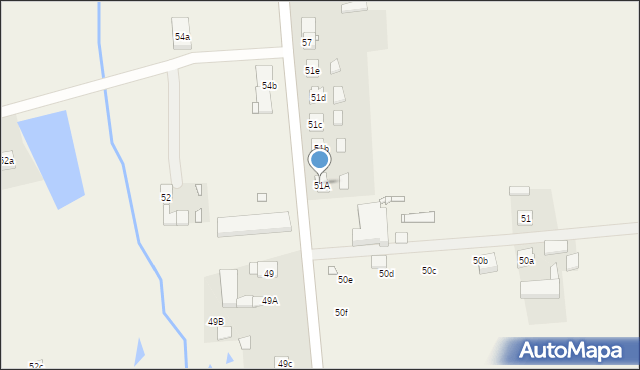 Dobieszczyzna, Dobieszczyzna, 51A, mapa Dobieszczyzna