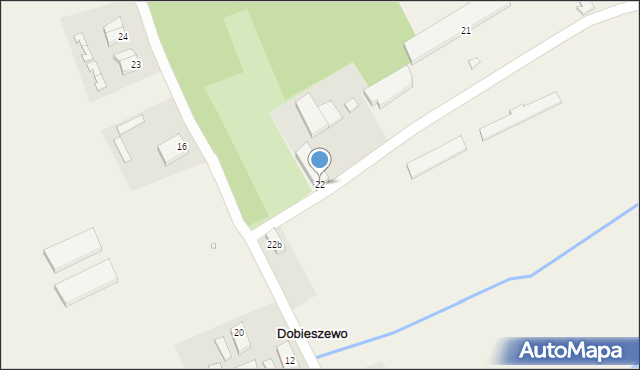 Dobieszewo, Dobieszewo, 22, mapa Dobieszewo