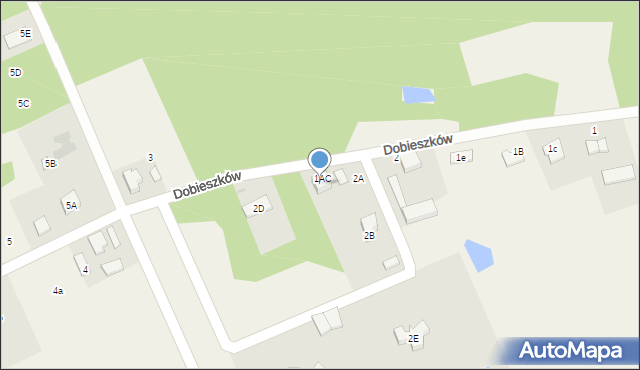 Dobieszków, Dobieszków, 2C, mapa Dobieszków