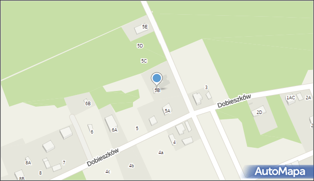 Dobieszków, Dobieszków, 5B, mapa Dobieszków