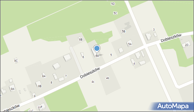 Dobieszków, Dobieszków, 6A, mapa Dobieszków