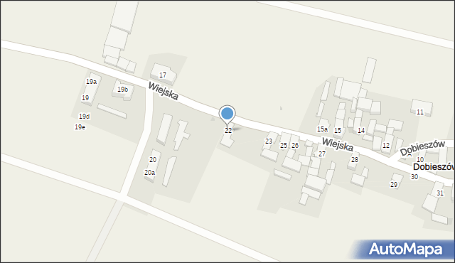 Dobieszów, Dobieszów, 22, mapa Dobieszów