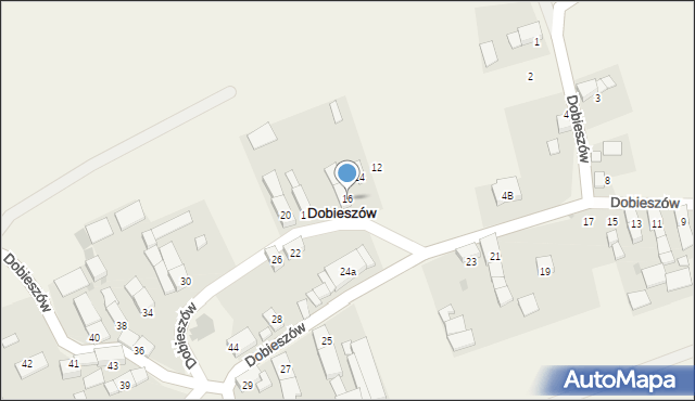 Dobieszów, Dobieszów, 16, mapa Dobieszów