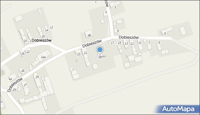 Dobieszów, Dobieszów, 19, mapa Dobieszów