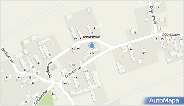 Dobieszów, Dobieszów, 24a, mapa Dobieszów