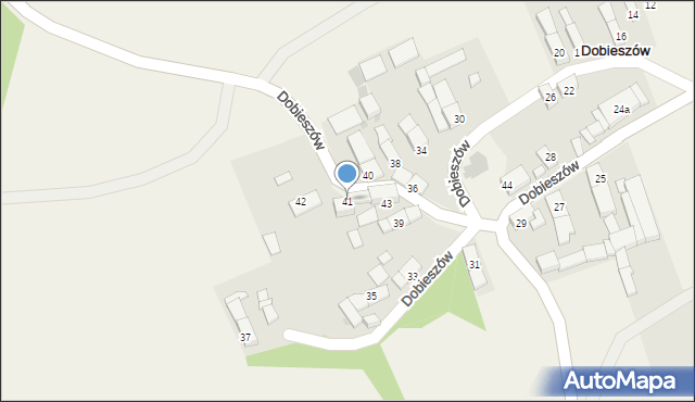 Dobieszów, Dobieszów, 41, mapa Dobieszów