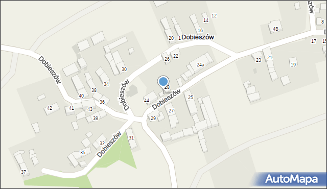 Dobieszów, Dobieszów, 44a, mapa Dobieszów
