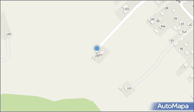 Dobieszyn, Dobieszyn, 100, mapa Dobieszyn