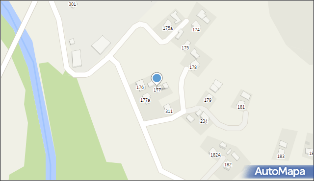 Dobieszyn, Dobieszyn, 177, mapa Dobieszyn