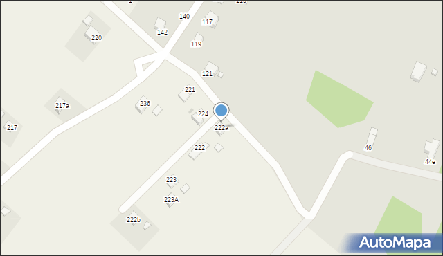 Dobieszyn, Dobieszyn, 222a, mapa Dobieszyn