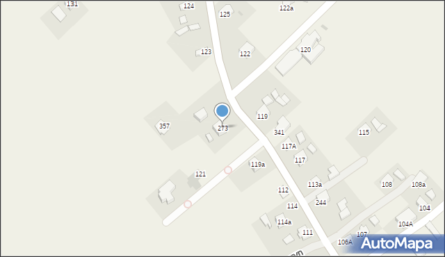 Dobieszyn, Dobieszyn, 273, mapa Dobieszyn