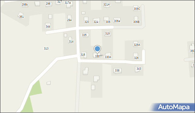 Dobieszyn, Dobieszyn, 330, mapa Dobieszyn