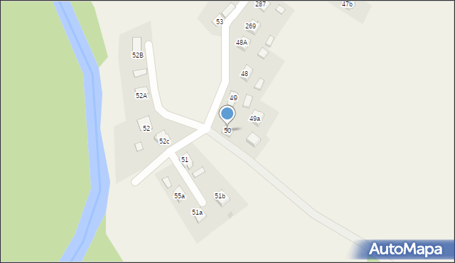 Dobieszyn, Dobieszyn, 50, mapa Dobieszyn