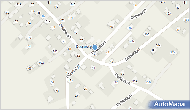 Dobieszyn, Dobieszyn, 63, mapa Dobieszyn