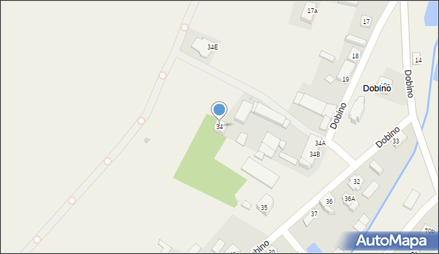 Dobino, Dobino, 34, mapa Dobino
