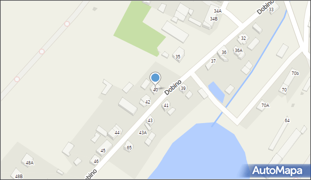 Dobino, Dobino, 40, mapa Dobino