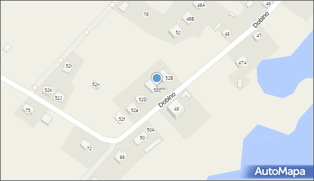 Dobino, Dobino, 52C, mapa Dobino