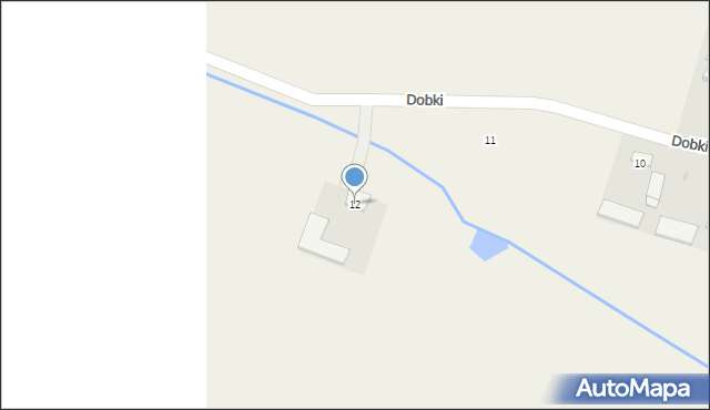 Dobki, Dobki, 12, mapa Dobki