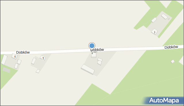Dobków, Dobków, 4, mapa Dobków