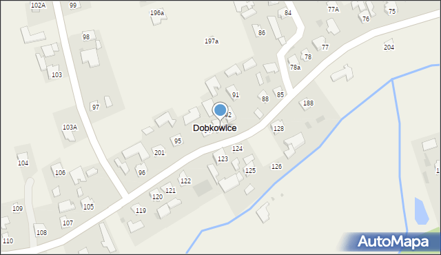 Dobkowice, Dobkowice, 93, mapa Dobkowice