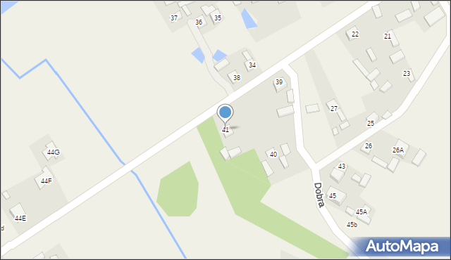 Dobra, Dobra, 41, mapa Dobra