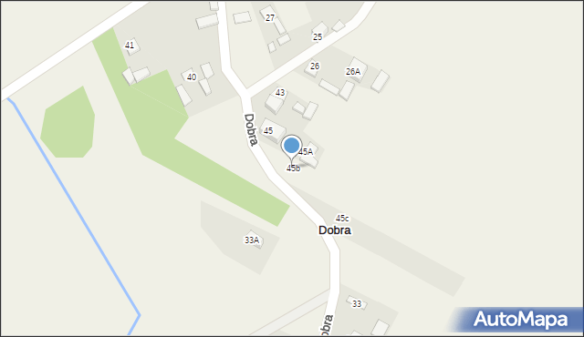 Dobra, Dobra, 45b, mapa Dobra
