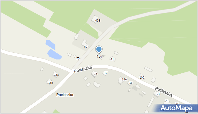 Dobra, Dobra, 71A, mapa Dobra