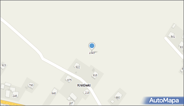 Dobra, Dobra, 1043, mapa Dobra