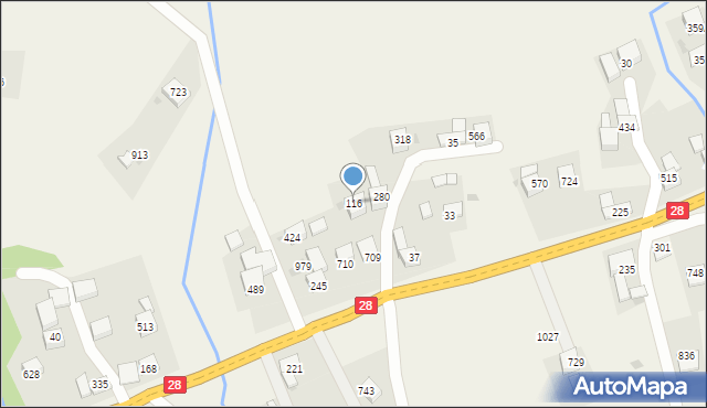 Dobra, Dobra, 116, mapa Dobra