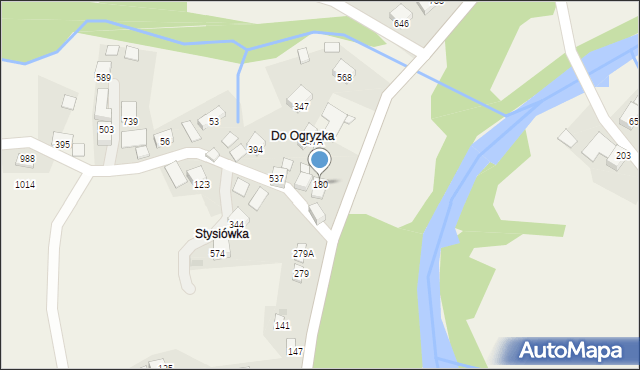 Dobra, Dobra, 180, mapa Dobra