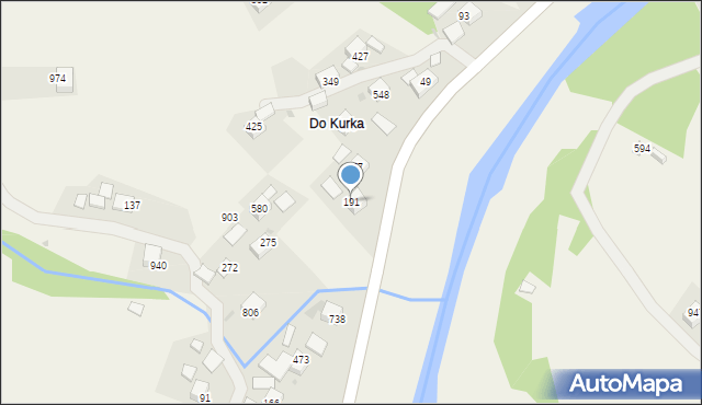 Dobra, Dobra, 191, mapa Dobra