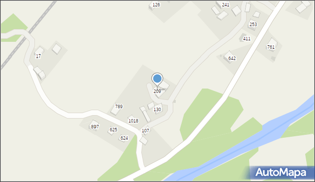 Dobra, Dobra, 209, mapa Dobra