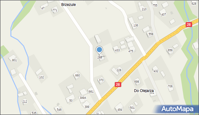 Dobra, Dobra, 248, mapa Dobra