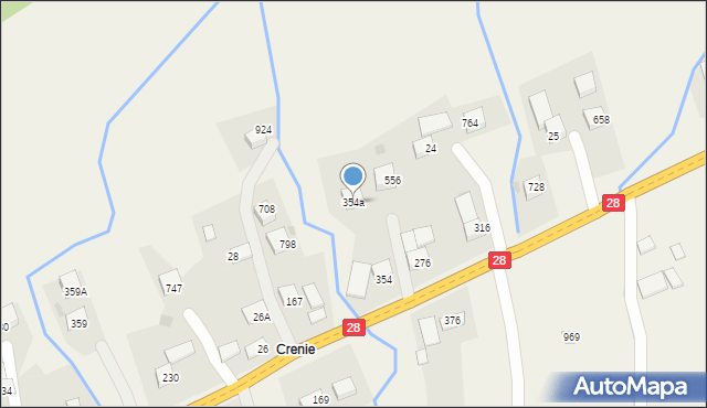 Dobra, Dobra, 354a, mapa Dobra