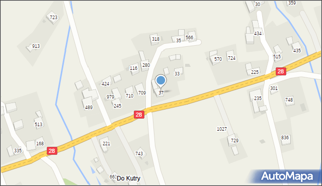 Dobra, Dobra, 37, mapa Dobra